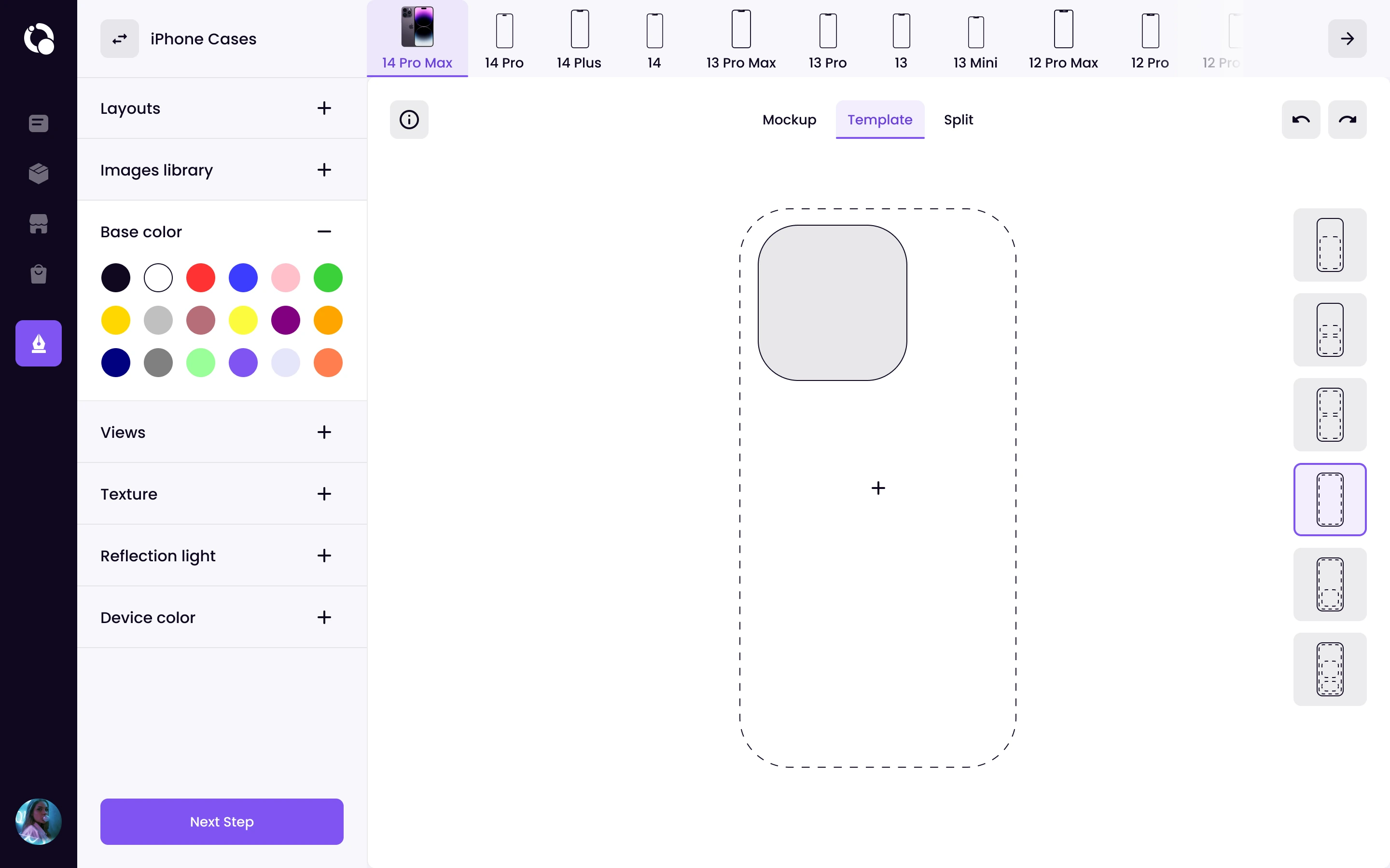 Builder - mockup mode