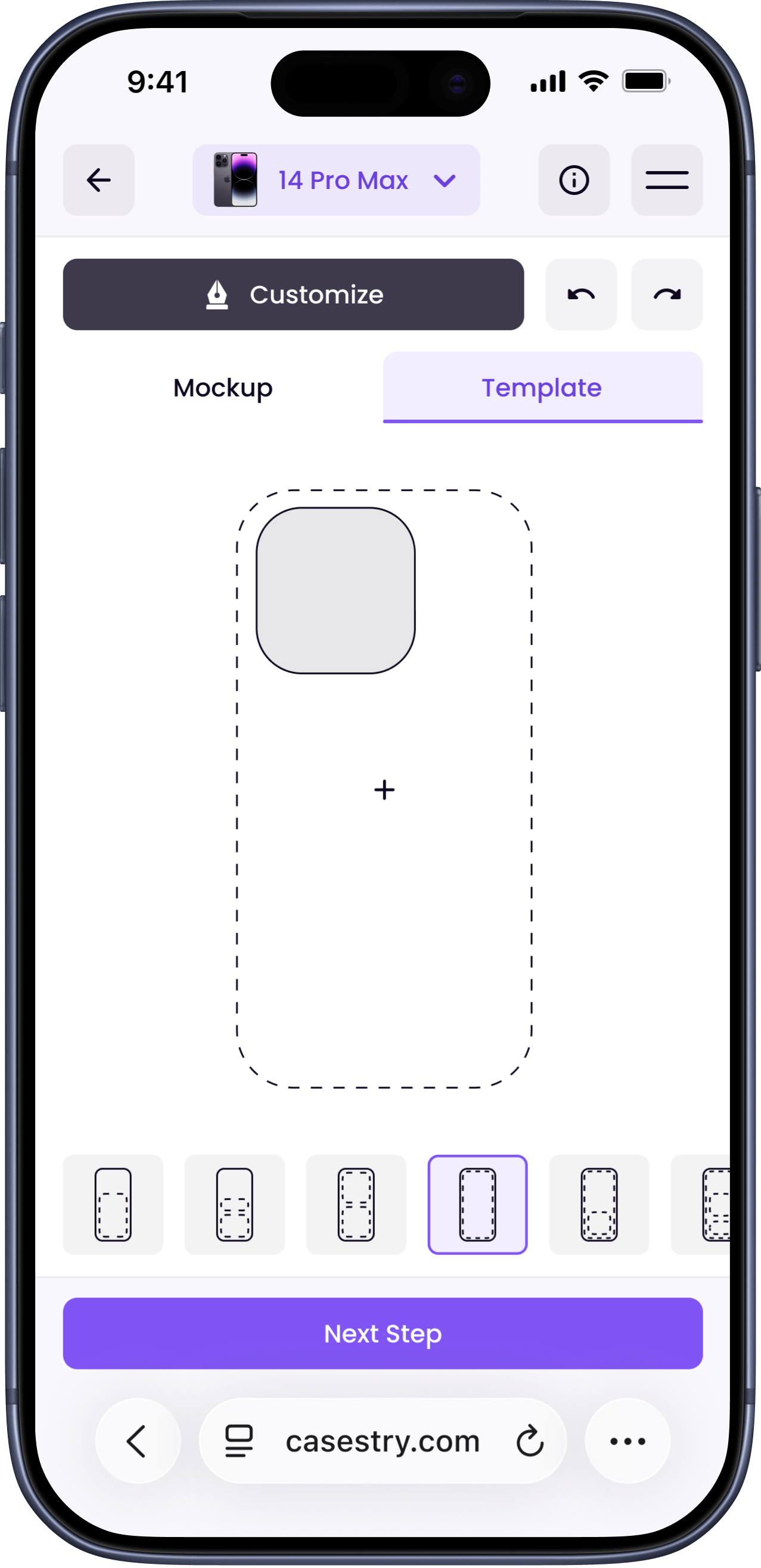 Builder mobile - screen 2