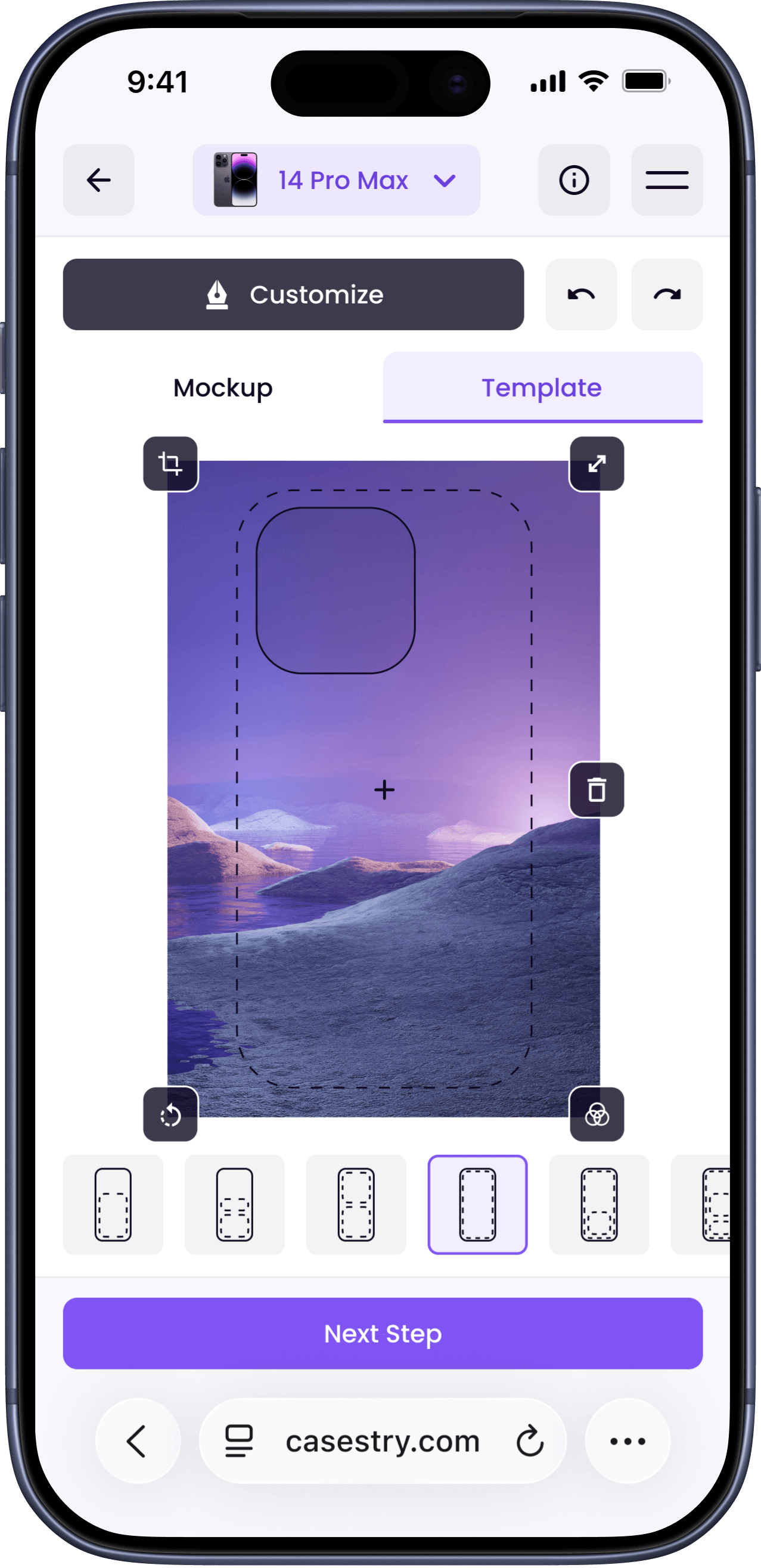 Builder mobile - screen 3