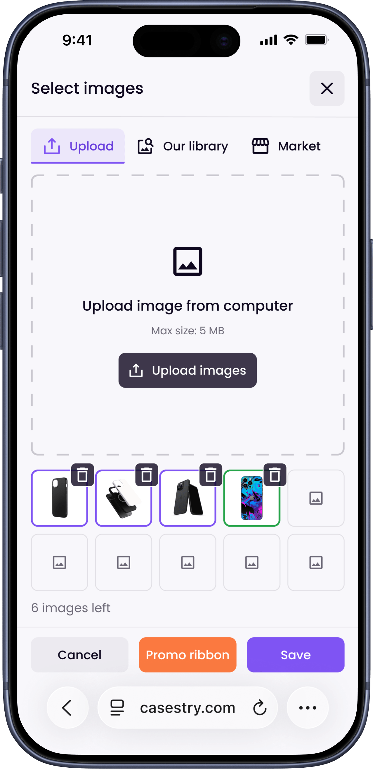 Seller flow mobile - screen 1