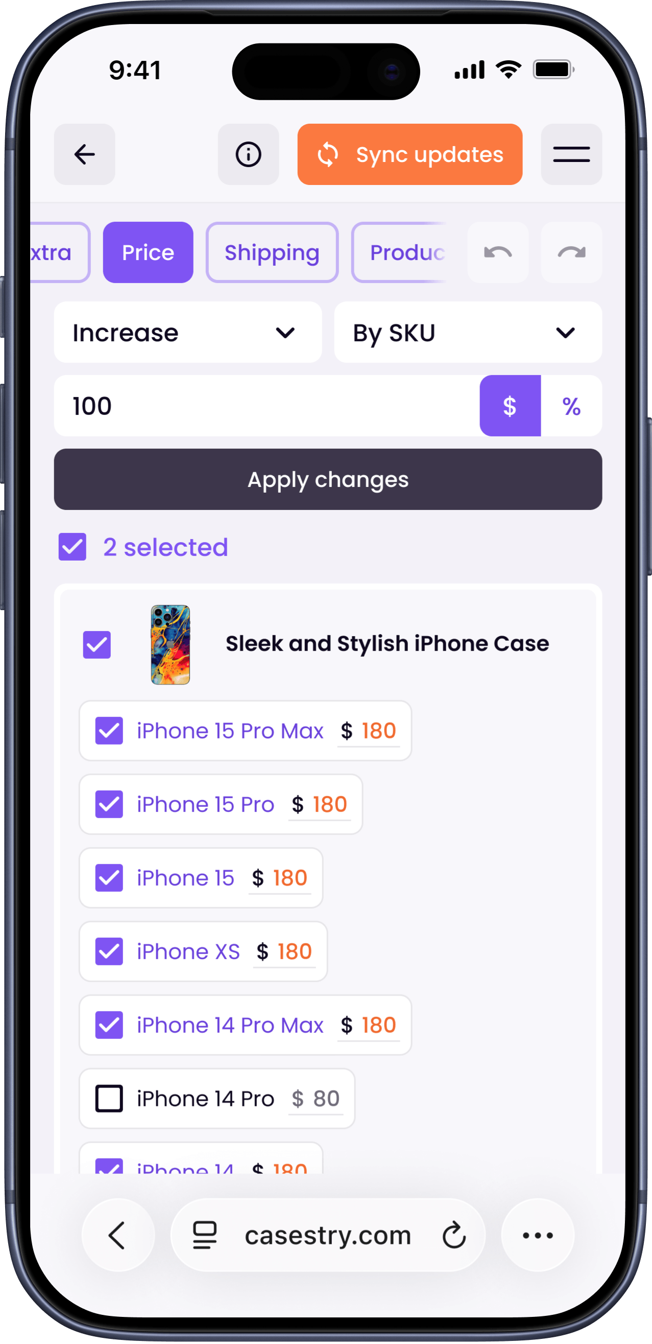 Listings mobile - screen 9