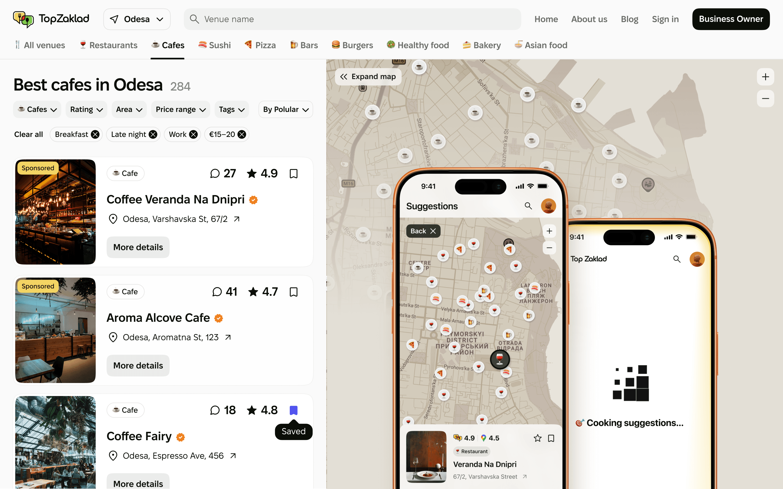 Top Zaklad — main product overview