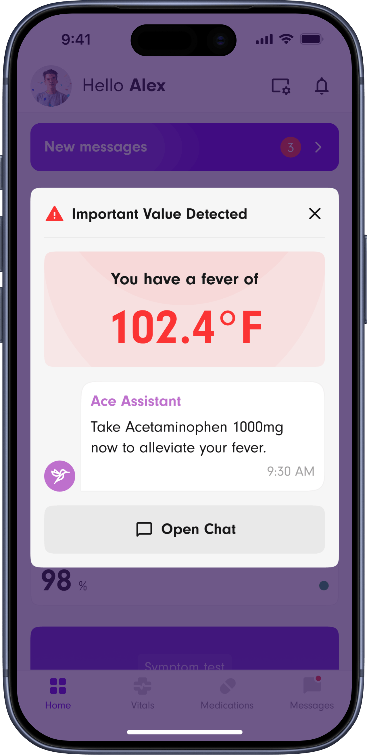 Medical app — prescription